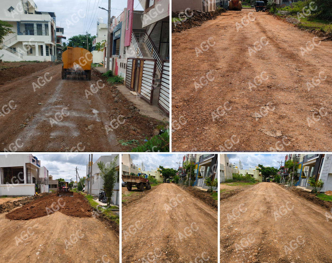 Development of road work at thuruvanoor road sri shyla badavane in Chitradurga city